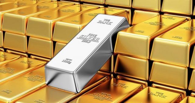 Gold prices fell
