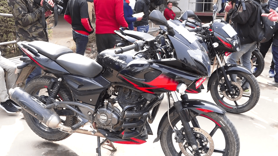 Motorcycle stolen from Kathmandu found in Rautahat
