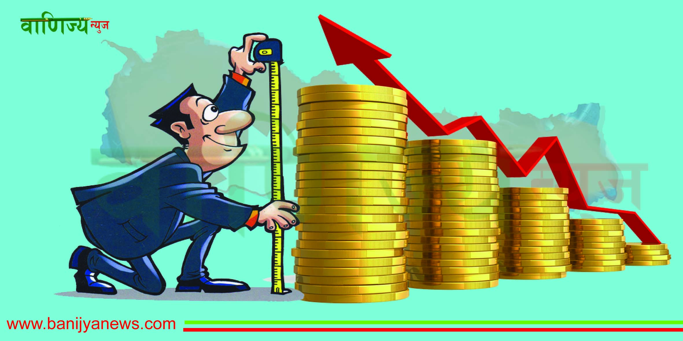 Gold and silver prices fell again in Nepali market, how much is being traded?