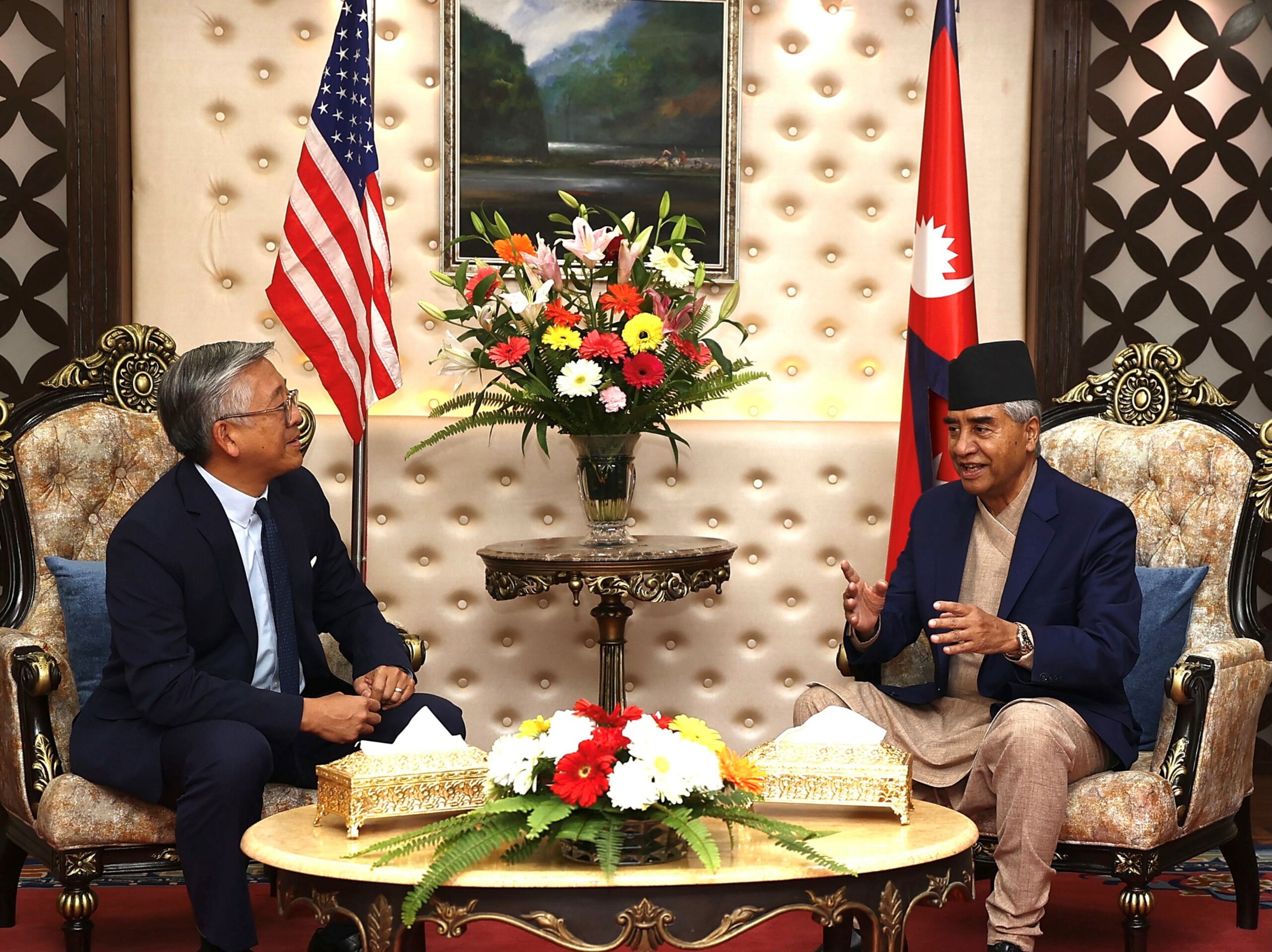 US Assistant Secretary of State Lu arriving Nepal tomorrow