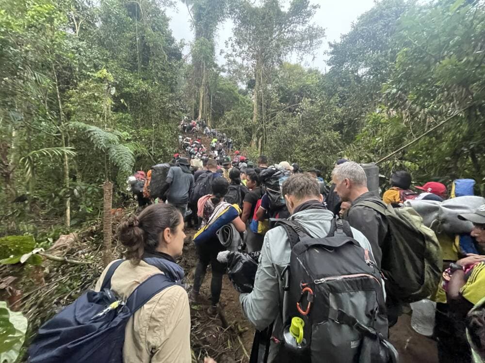 The number of immigrants going to America through the Darien Gap exceeded 400,000