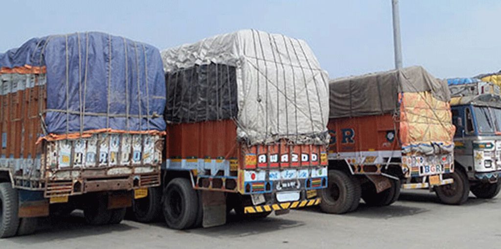 An export market saturated with imported goods