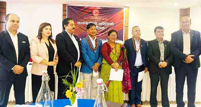 Three business members in the executive member of the federation