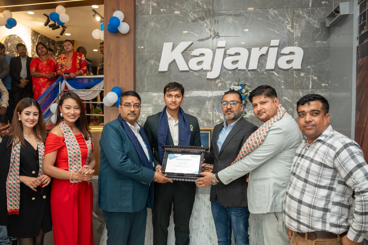 Kajaria Strengthens Presence in Eastern Nepal with New Exclusive Showroom in Biratnagar